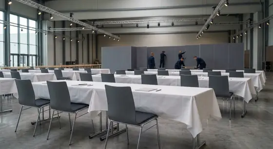preparacion de stands – trabajo de DISPRON GROUP en Panamá (Stands Corporativos para Ferias)