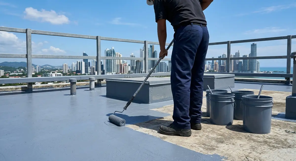 Cubierta hidrofóbica para techo – sector propiedad horizontal