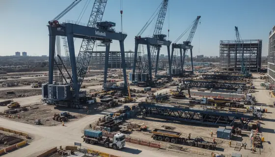 gruas de tipo puerto – trabajo de DISPRON GROUP en Panamá (Montaje y Puesta en Marcha de Maquinaria)