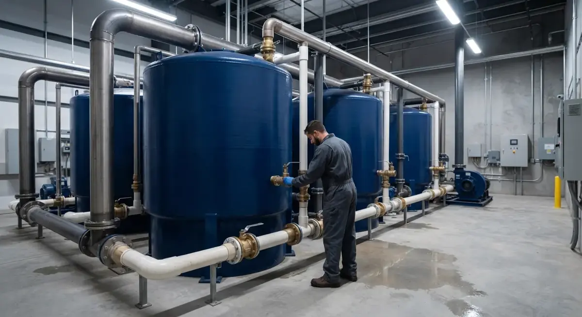 Mantenimiento de sala de bombas y tanques