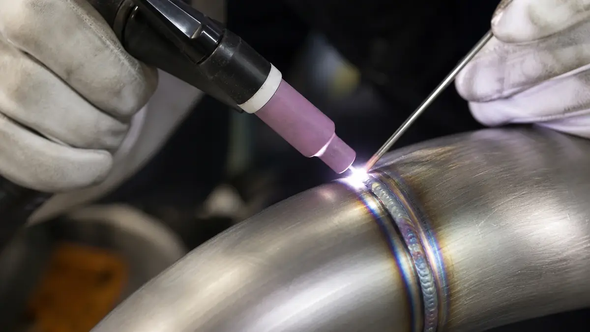 Soldadura TIG de tubería de acero inoxidable