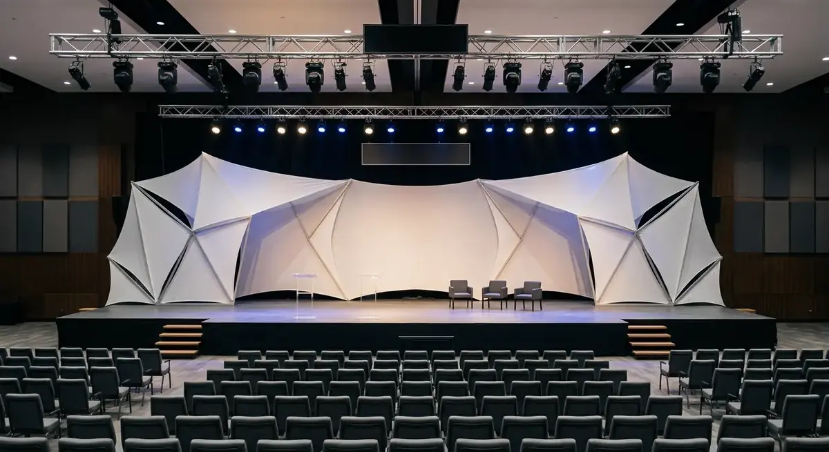 Escenario para evento corporativo